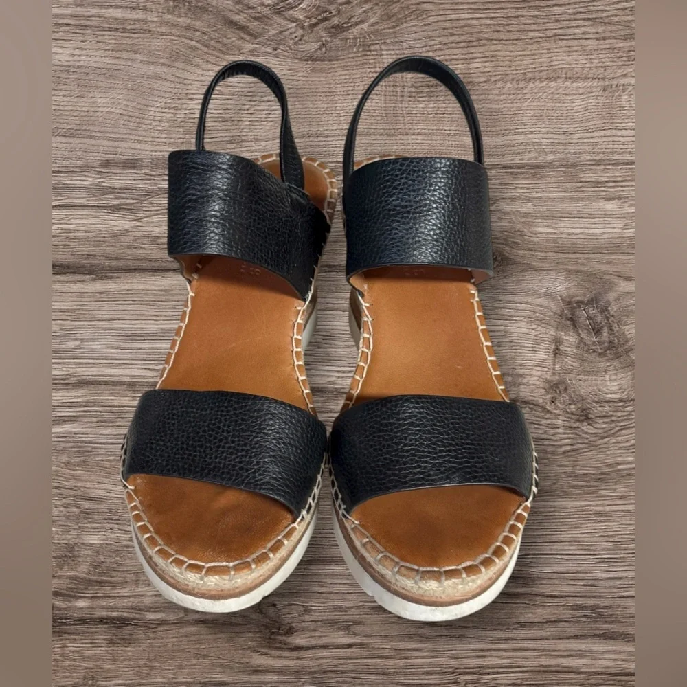 EUC by Kenneth Cole Elyssa Platform Wedge Sandal (Women) SZ 10